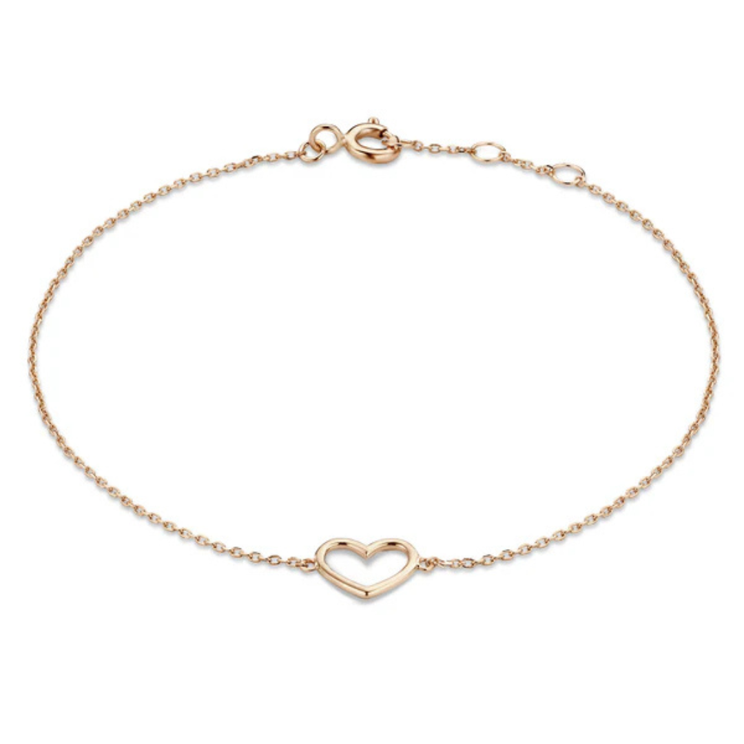 Gouden Hart Armband Dames