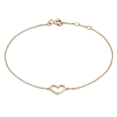 Gouden Hart Armband Dames