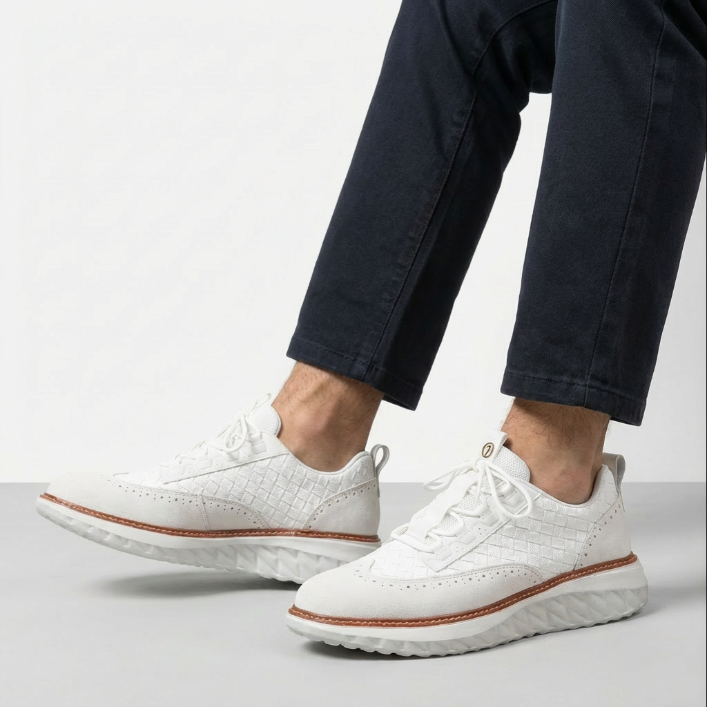 Heren Leren Sneakers | Comfort Inlegzool