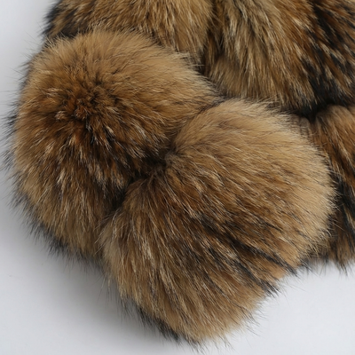 Dames Kunstbont Jas | Winter