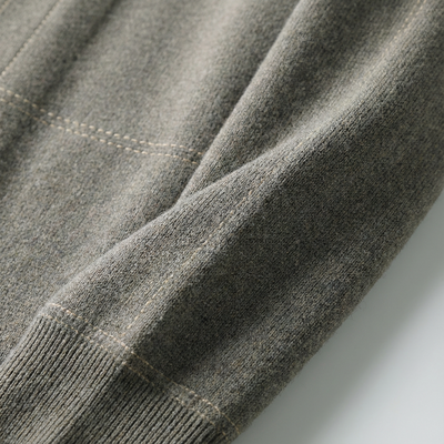 Heren Wollen Vest | Ruitpatroon