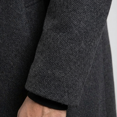 Heren Wollen Wintermantel