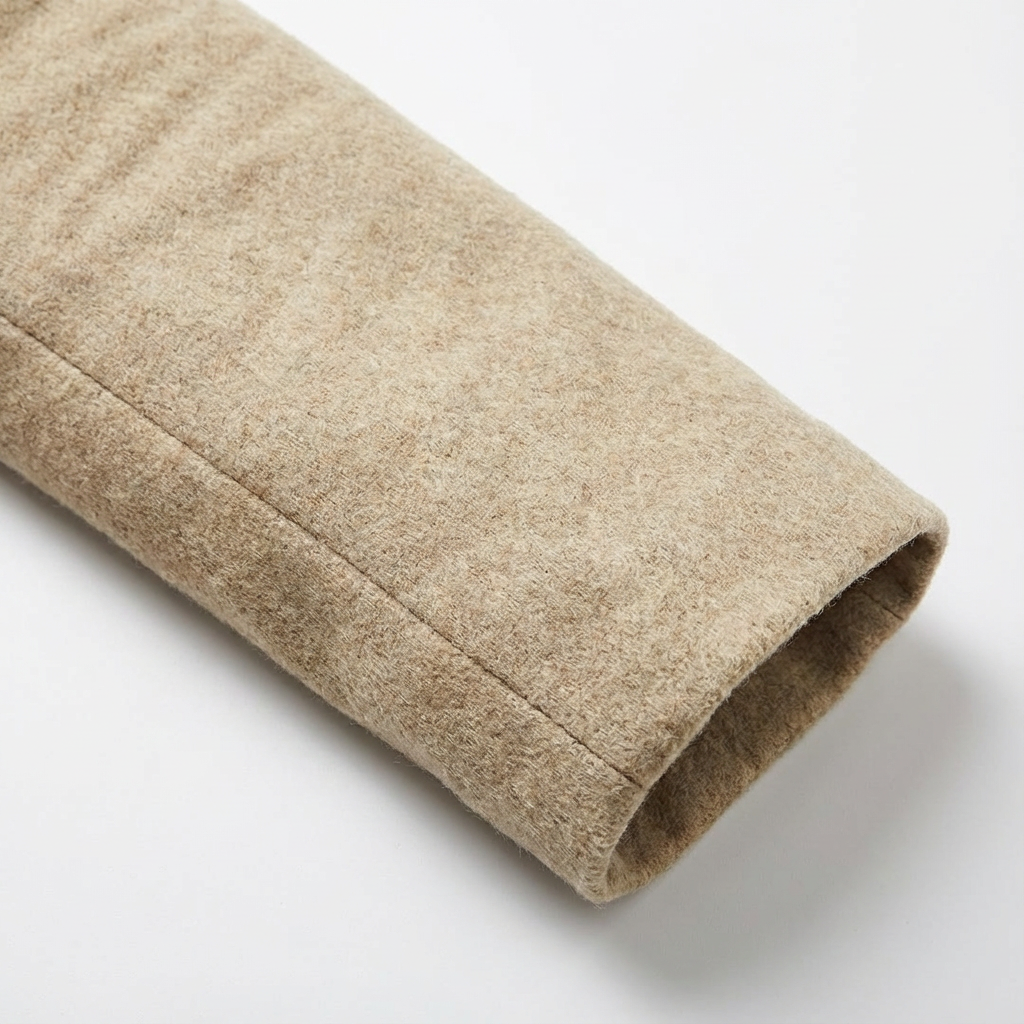 Heren Lange Wintermantel Met Knopen