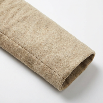 Heren Lange Wintermantel Met Knopen