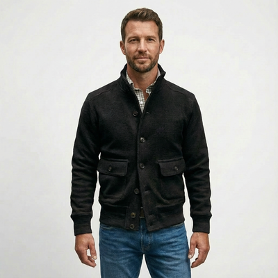 Heren Jack Standkraag Polyester