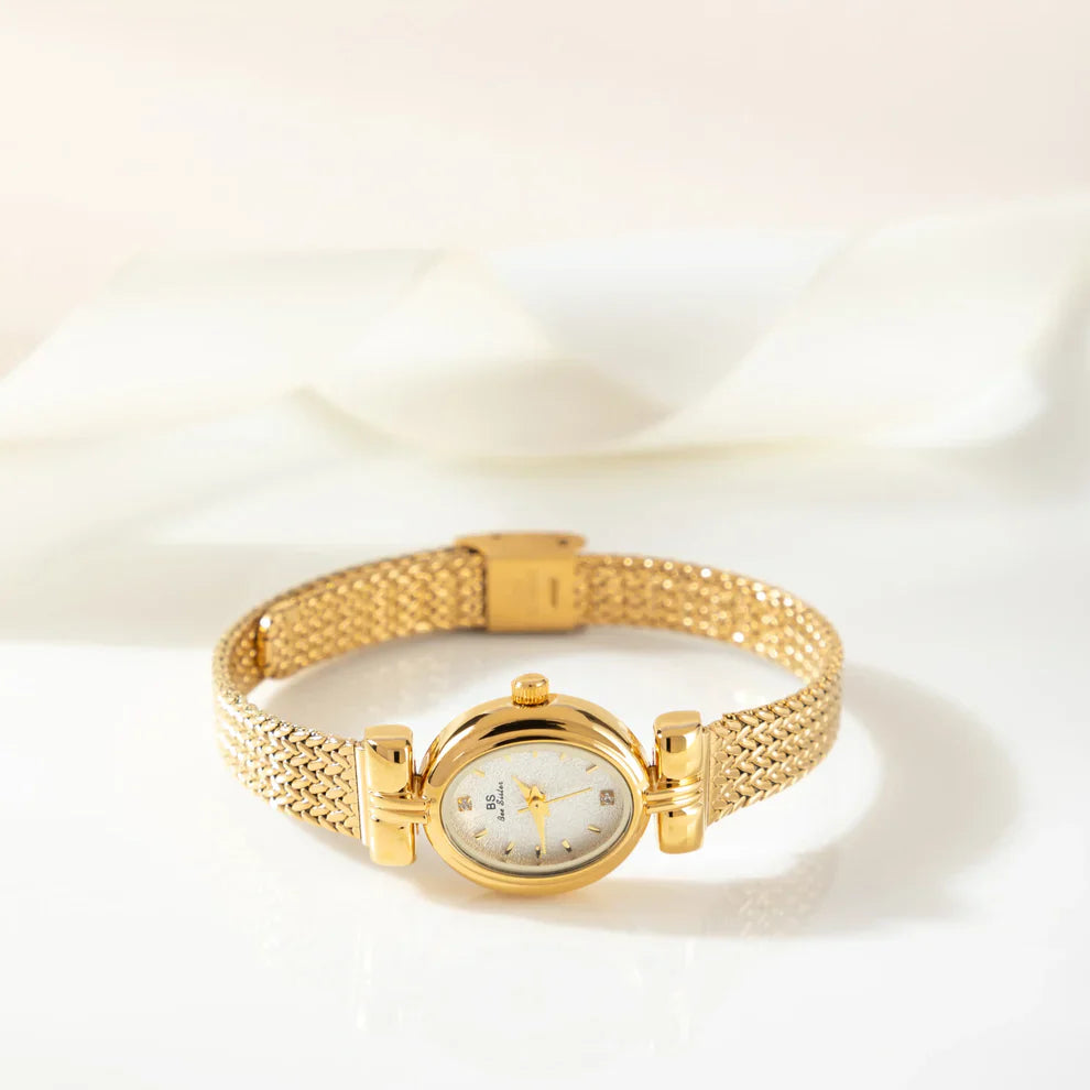 Horloge Dames Roestvrijstalen Armband | Belle Époque