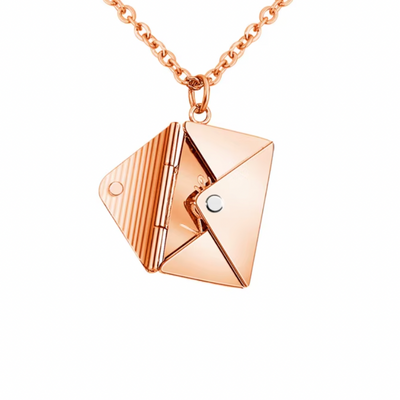 Liefdesbrief Medaillon Ketting Dames