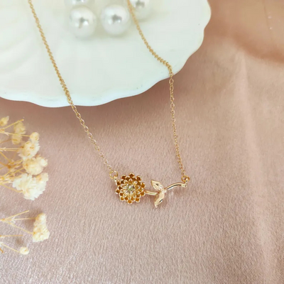 Persoonlijke Geboortebloem Ketting