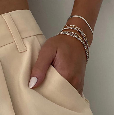 Klassieke Armbanden Stack - Set van 5