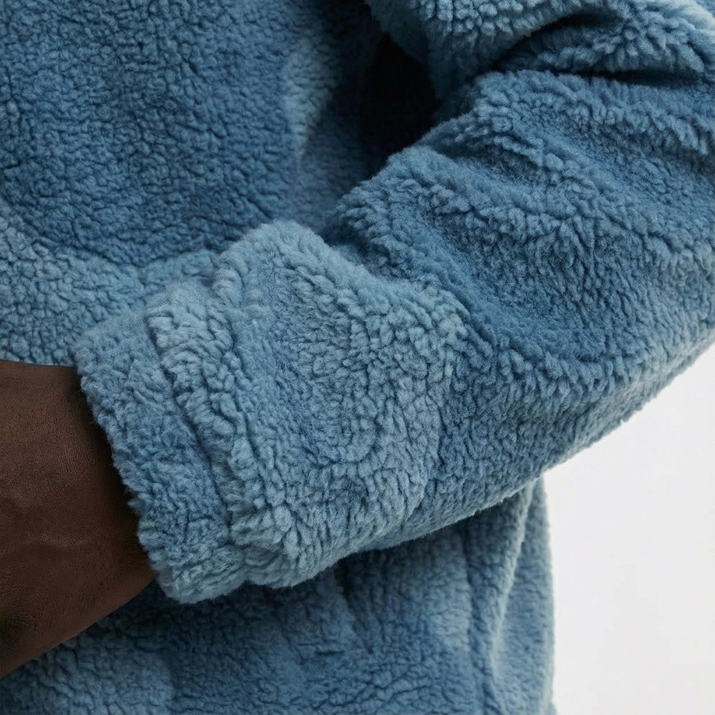 Heren Jack met Capuchon | Ritssluiting