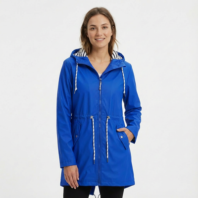 Regenjas Dames Waterdicht Met Capuchon