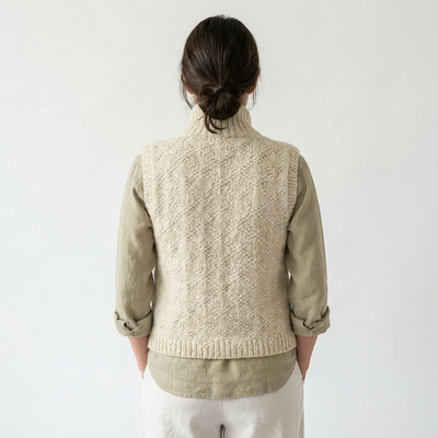 Basic Plain Sleeveless Vest