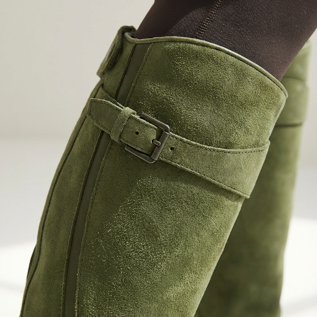 Dames Knielaarzen Kunstleer | Waterdicht