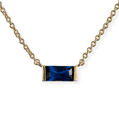 Elegante Geboortesteen ketting