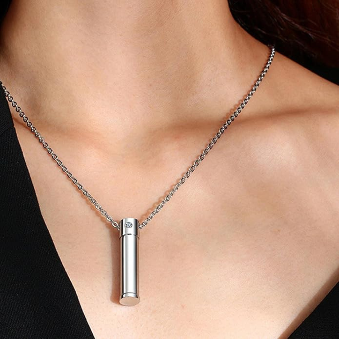 Herinnering Cilinder As Ketting