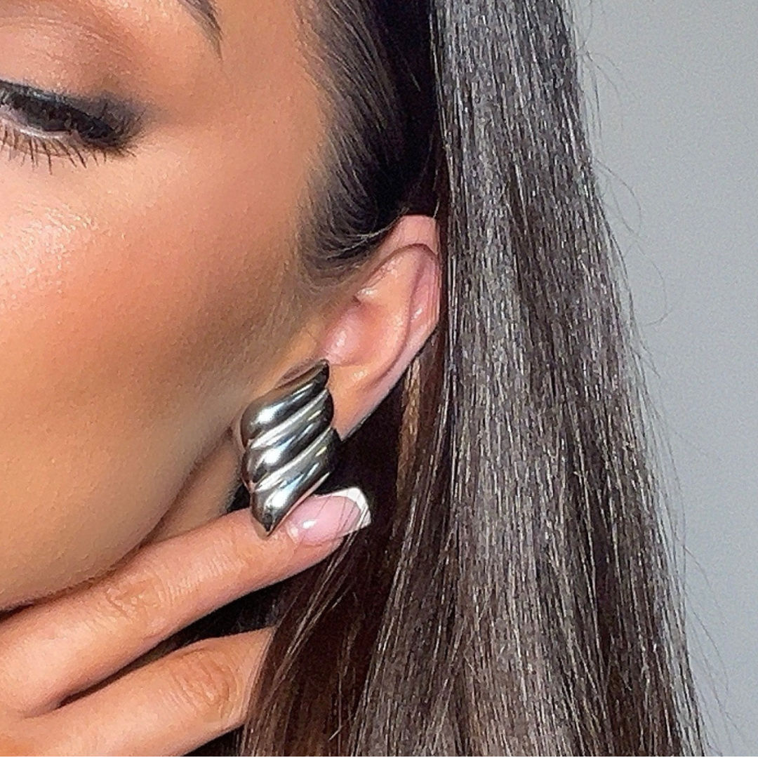 Luxe Knop Oorbellen Dames