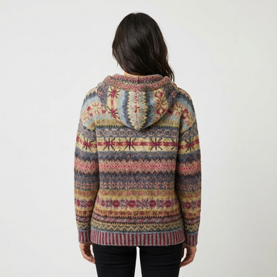 Dames Hoodie Pullover | Polyester