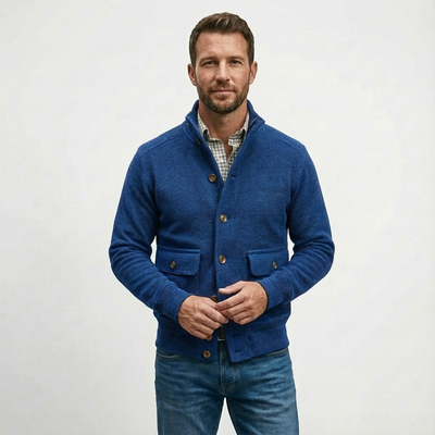 Heren Jack Standkraag Polyester