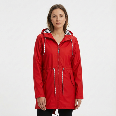 Regenjas Dames Waterdicht Met Capuchon