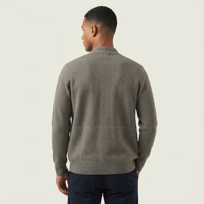 Heren Wollen Vest | Ruitpatroon