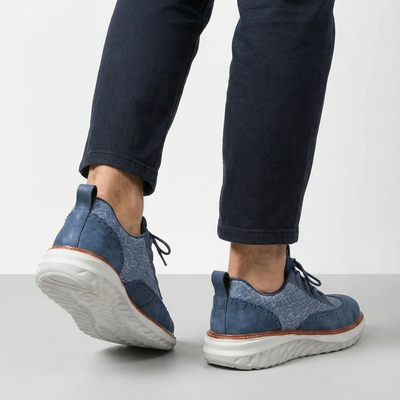 Heren Leren Sneakers | Comfort Inlegzool