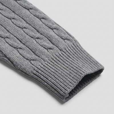 Heren Kabeltrui Katoen | Ronde Hals