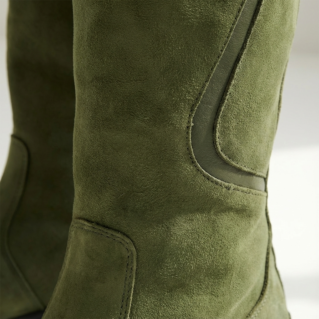 Dames Knielaarzen Kunstleer | Waterdicht