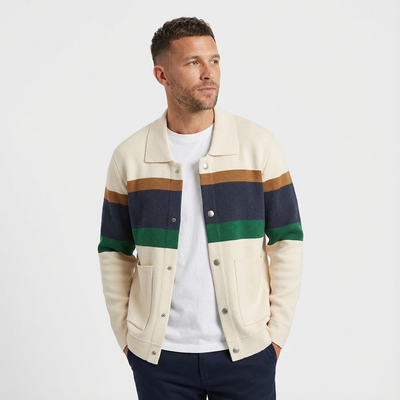 Varsity Jas Unisex Gebreid | Knoopsluiting