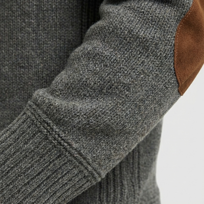 Heren Trui met Elleboogstukken