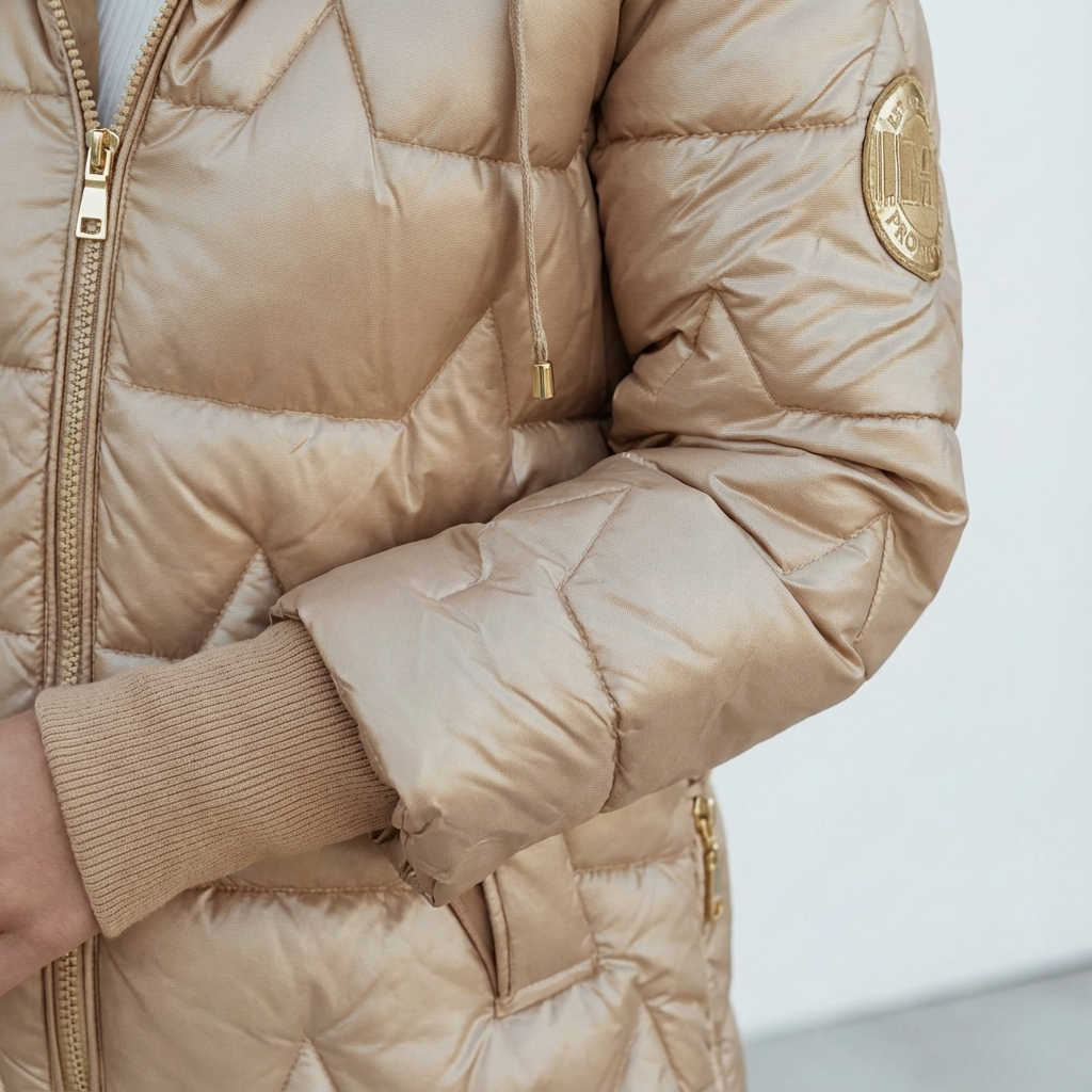 Dames Pufferjas Met Capuchon