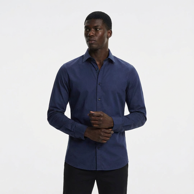 Heren Stretch Overhemd | Strijkvrij