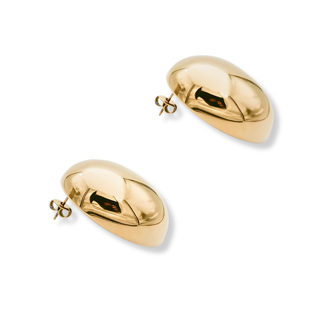 Luxe Gedraaide Gouden Oorringen Dames