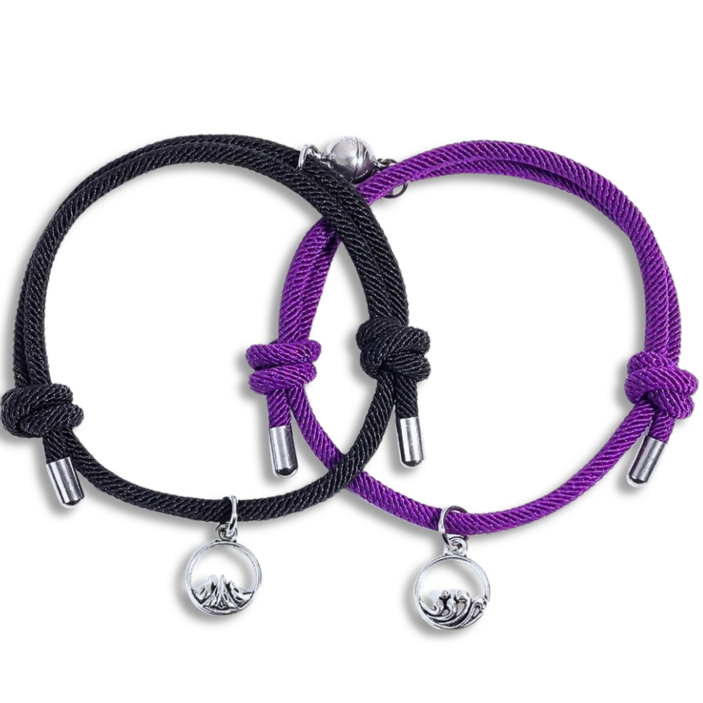 Magnetische Verbinding Berg en Zee Armband