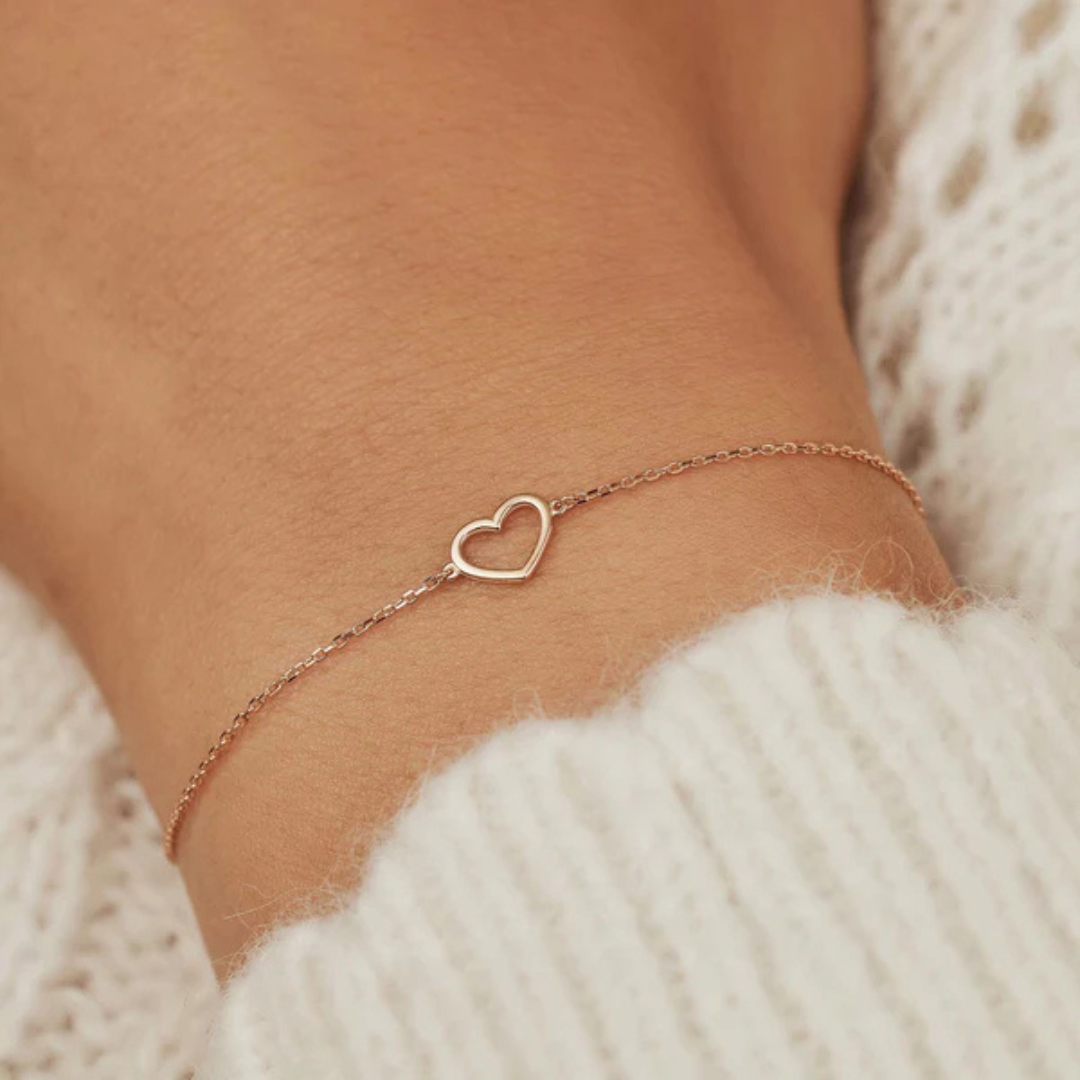 Gouden Hart Armband Dames