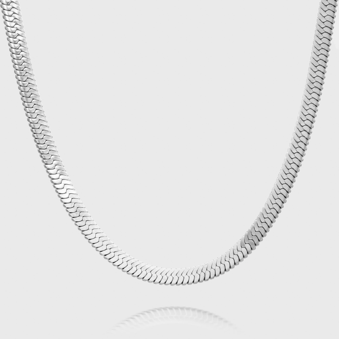 Goud-Zilver Statement Slangenketting Dames