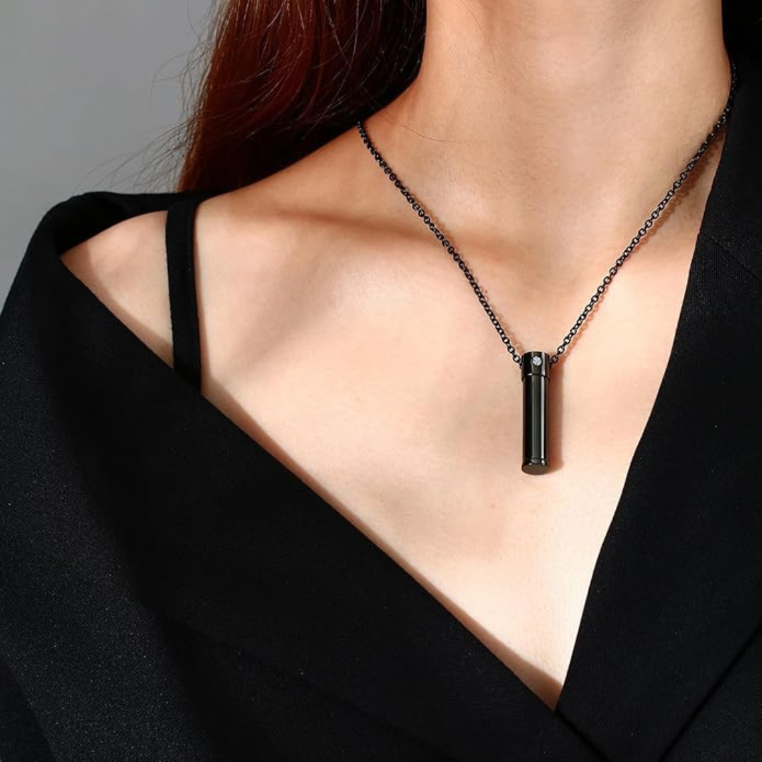 Herinnering Cilinder As Ketting