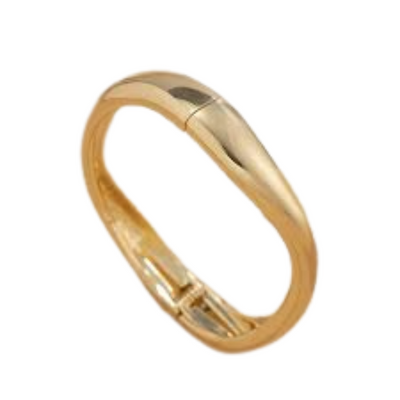 Gouden Sculpturale Statement Armband