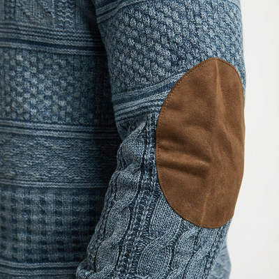 Heren Trui met Rits | Gebreid