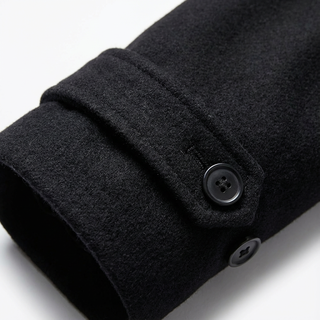 Heren Warme Wintermantel | Dubbellaags