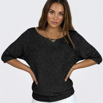 Dames Gebreide Trui | Halve Mouw