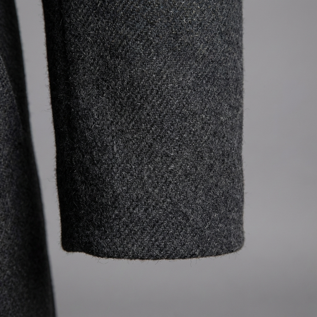 Heren Wollen Wintermantel