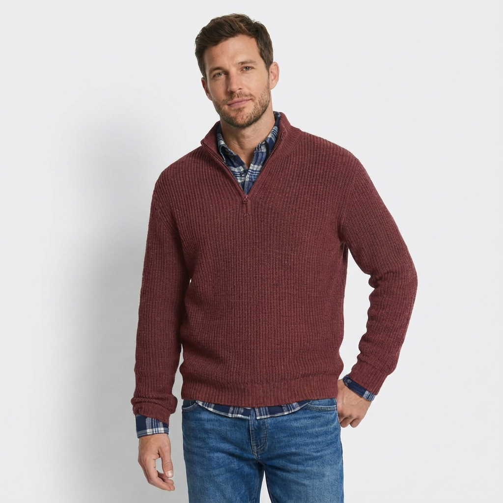 Heren Gebreide Trui | Lange Mouw