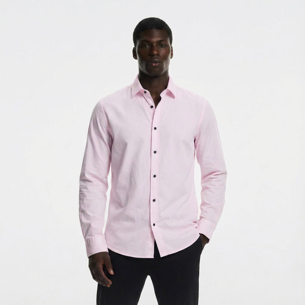 Heren Stretch Overhemd | Strijkvrij