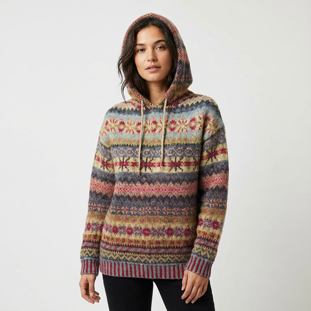 Dames Hoodie Pullover | Polyester