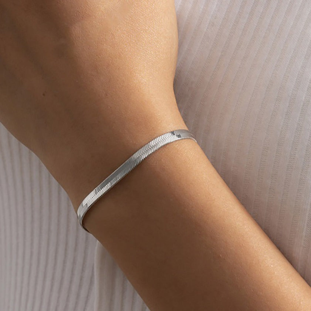 Chique Visgraat Armband Dames