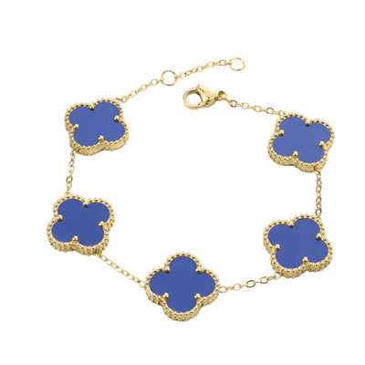 Bloem Klaver Bedel Armband Dames