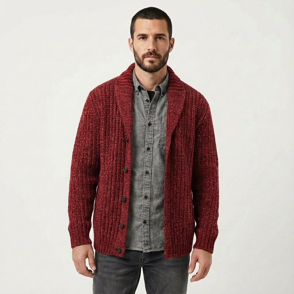 Heren Vest Met Knoopsluiting En Zakken