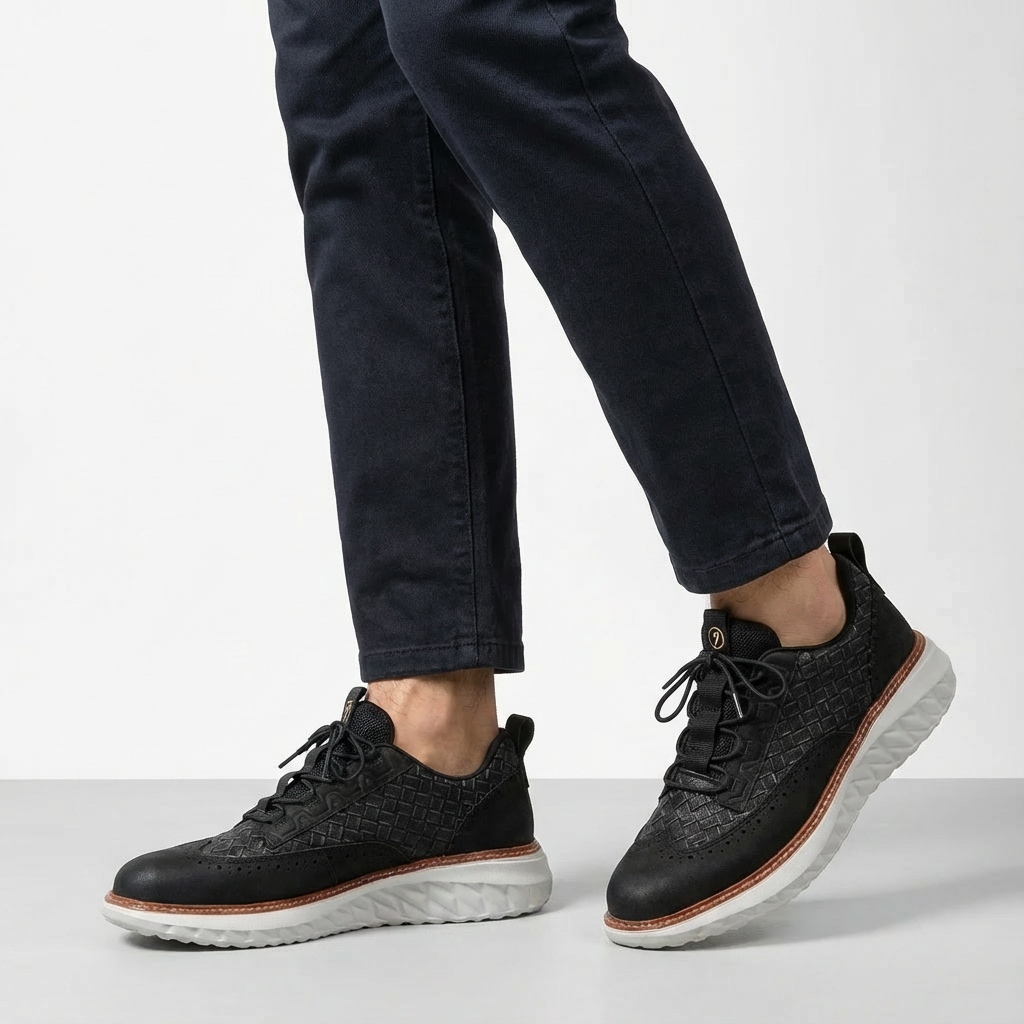 Heren Leren Sneakers | Comfort Inlegzool