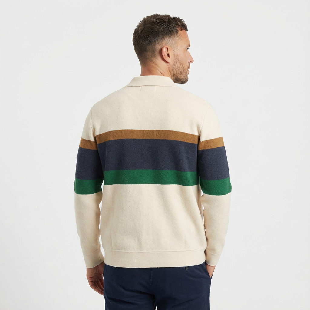 Varsity Jas Unisex Gebreid | Knoopsluiting