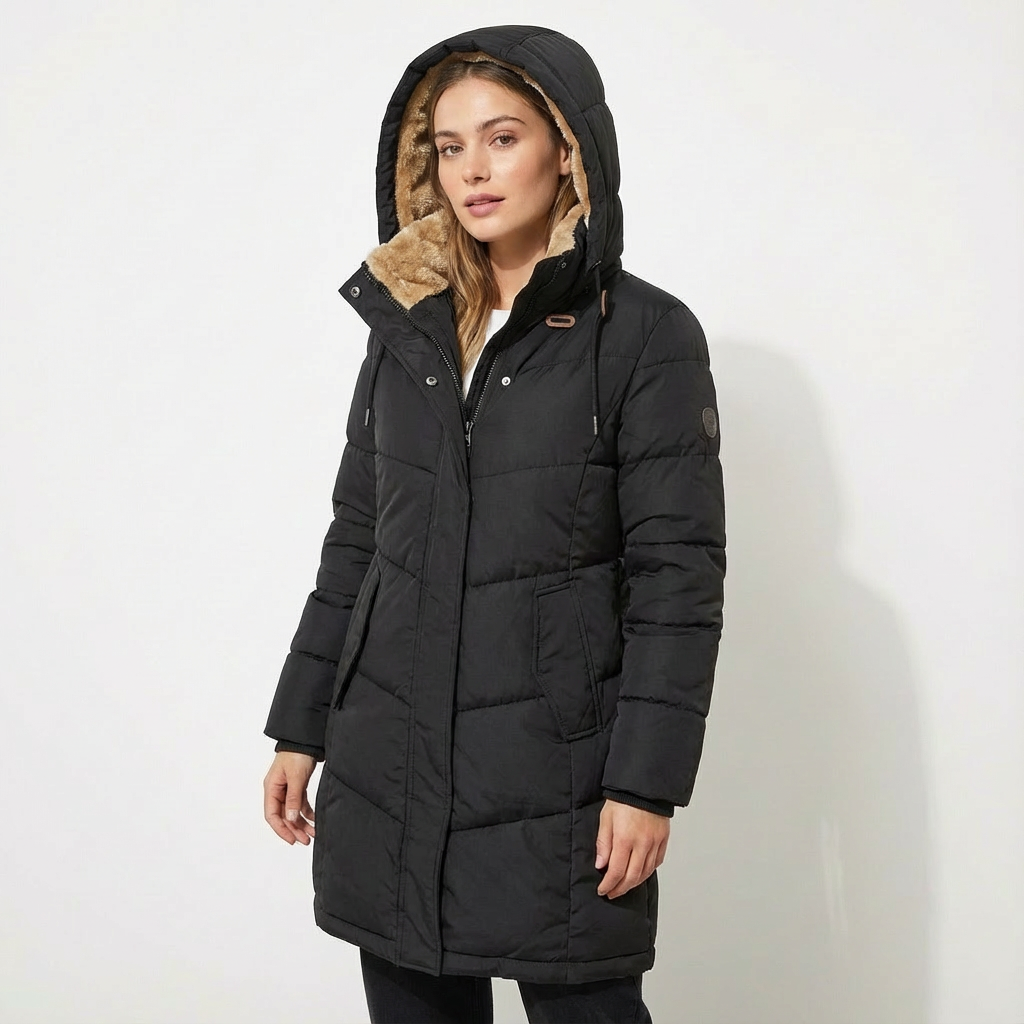 Dames Katoenen Winterjas | Geïsoleerd